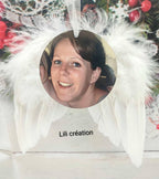 Boules de Noël avec Ailes d'Ange