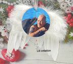 Boules de Noël avec Ailes d'Ange