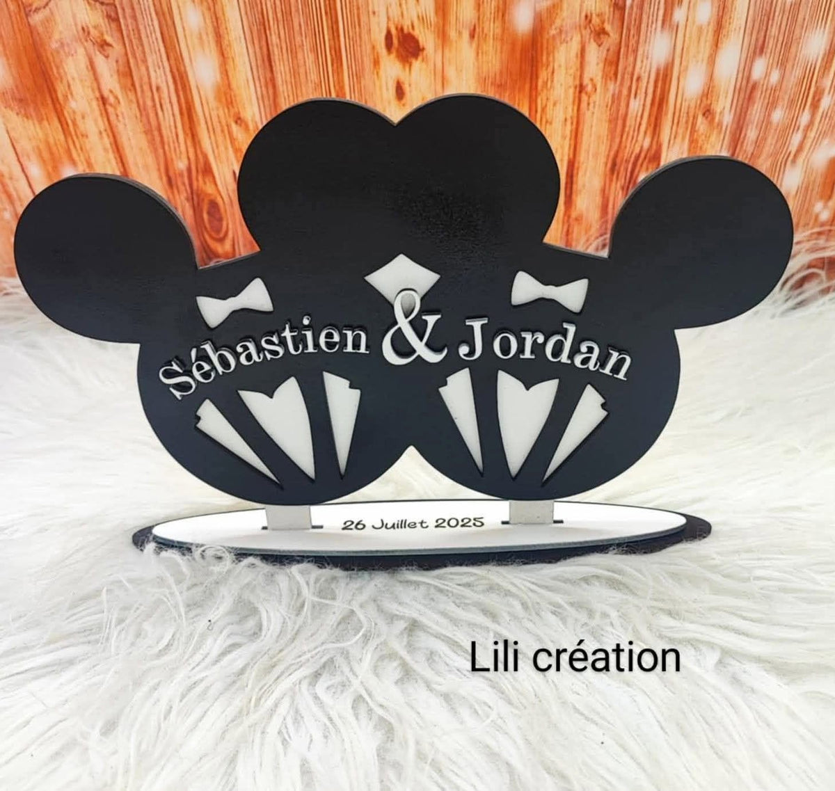 Décoration Mickey mariés pour tout modéle de couples