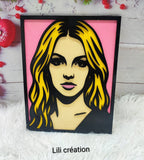 Portraits Pop Art – Chanteurs, chanteuses et portraits personnalisés