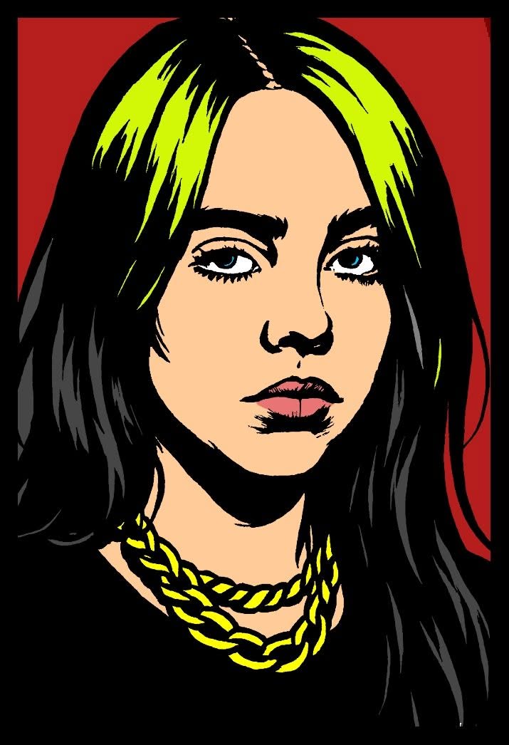 Portraits Pop Art – Chanteurs, chanteuses et portraits personnalisés
