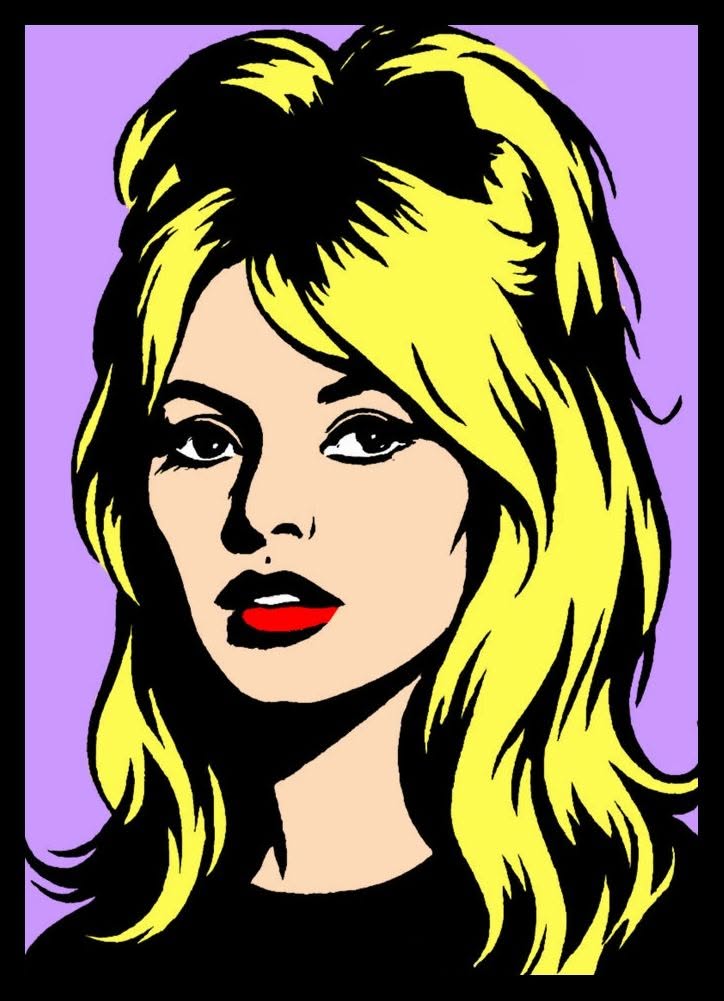 Portraits Pop Art – Chanteurs, chanteuses et portraits personnalisés