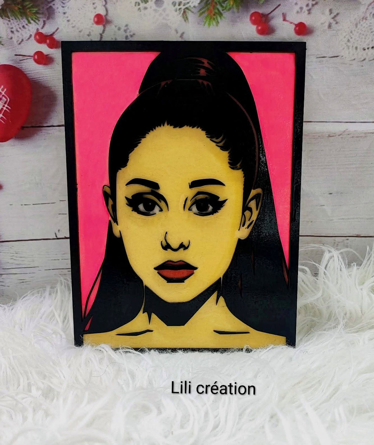 Portraits Pop Art – Chanteurs, chanteuses et portraits personnalisés