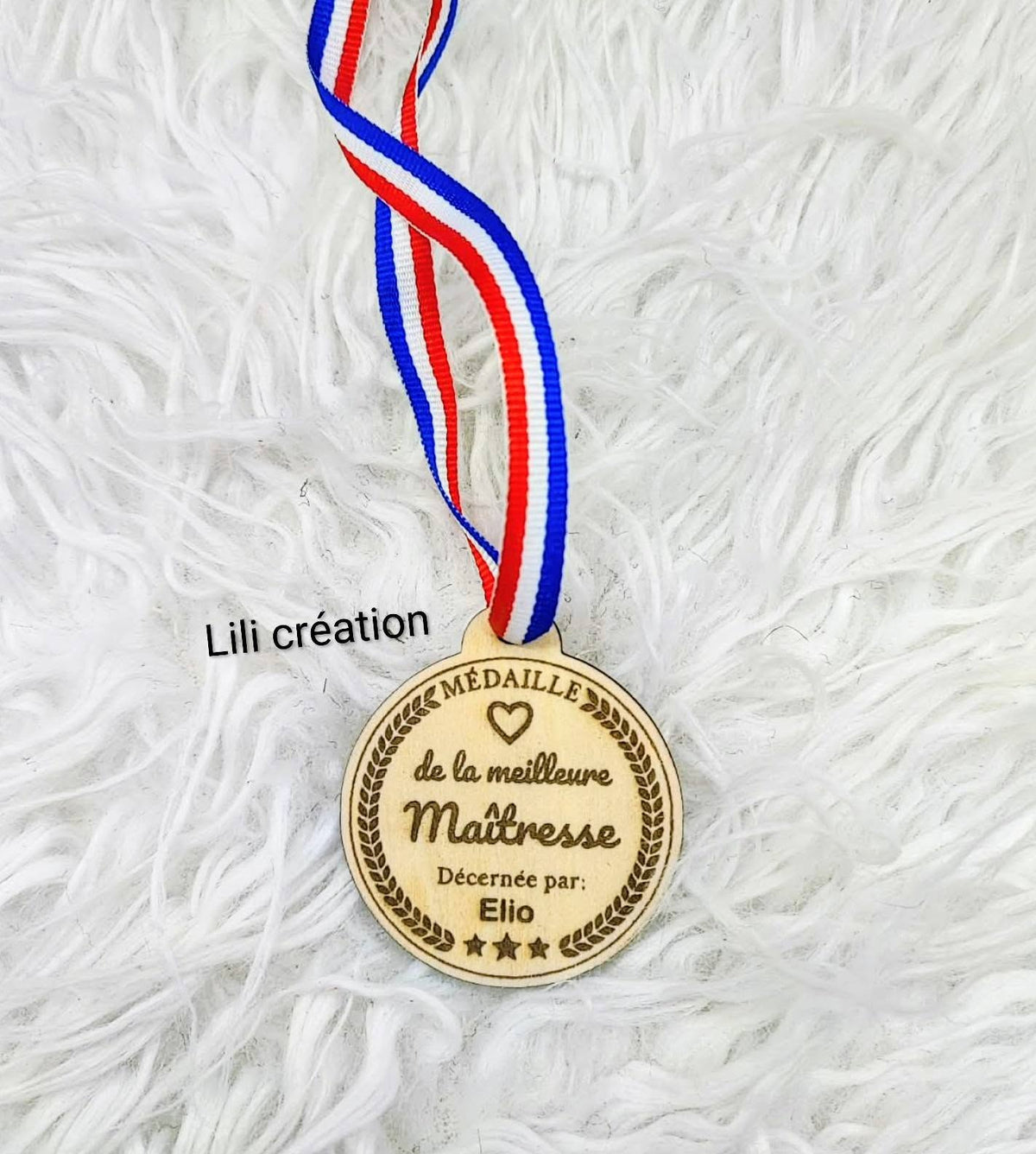 Une médaille pour les personnes qui comptent ! ❤️