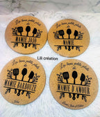 Dessous de plat en liège - Les bons petits plats de...