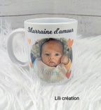 Mugs cadre cœurs
