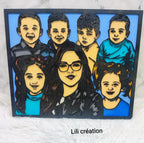 Portraits Pop Art – Chanteurs, chanteuses et portraits personnalisés