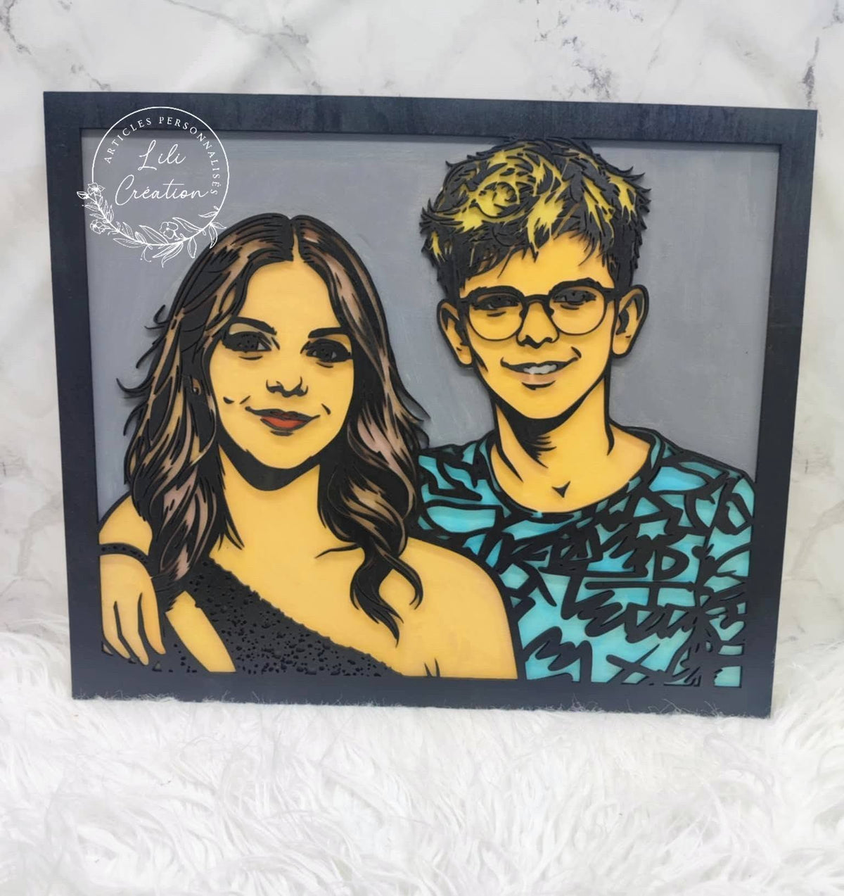 Portraits Pop Art – Chanteurs, chanteuses et portraits personnalisés