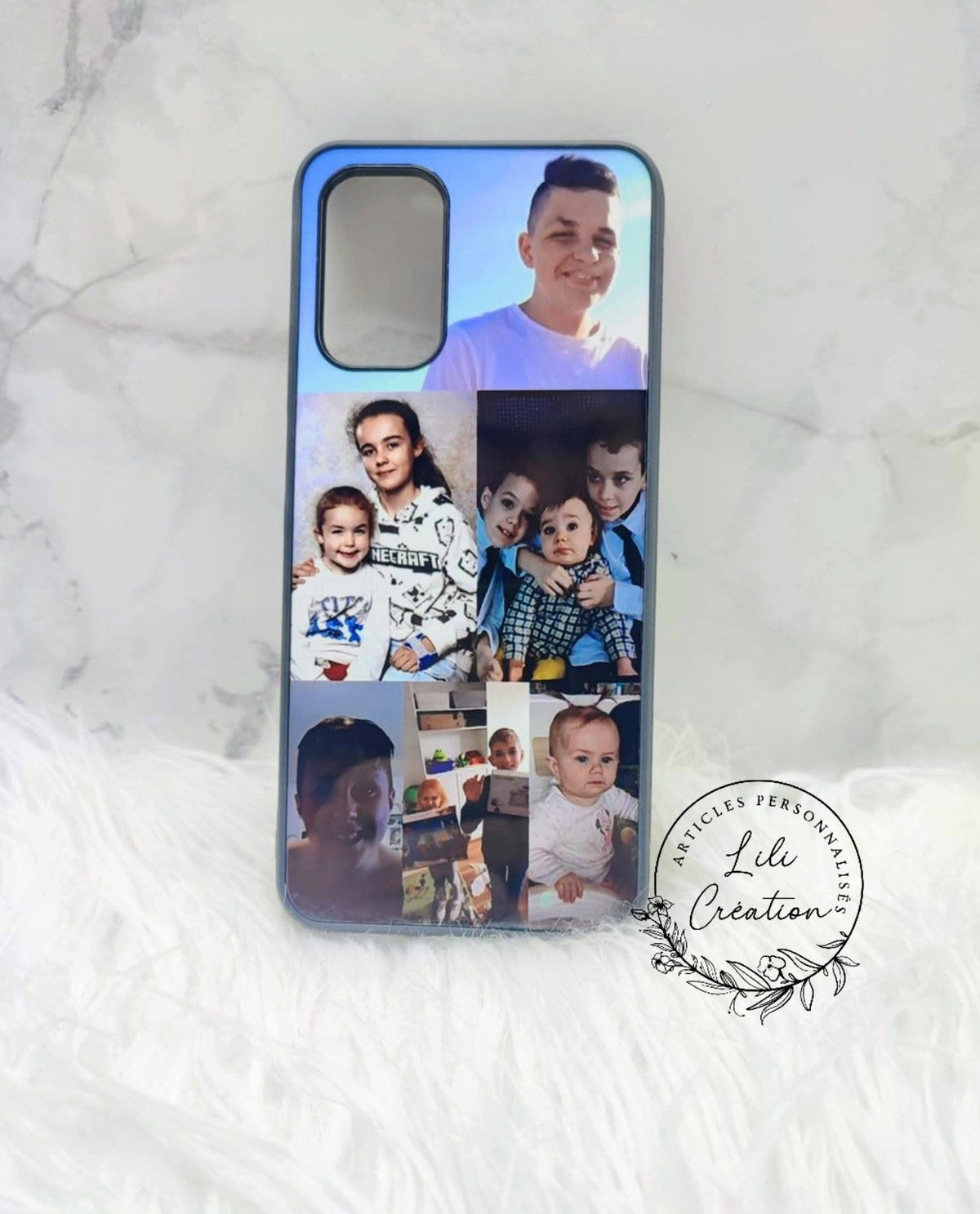 Coque de téléphone personnalisée de 1 à 6 photos