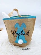 Sac personnalisé "Petit Lapin" – Rose ou Bleu
