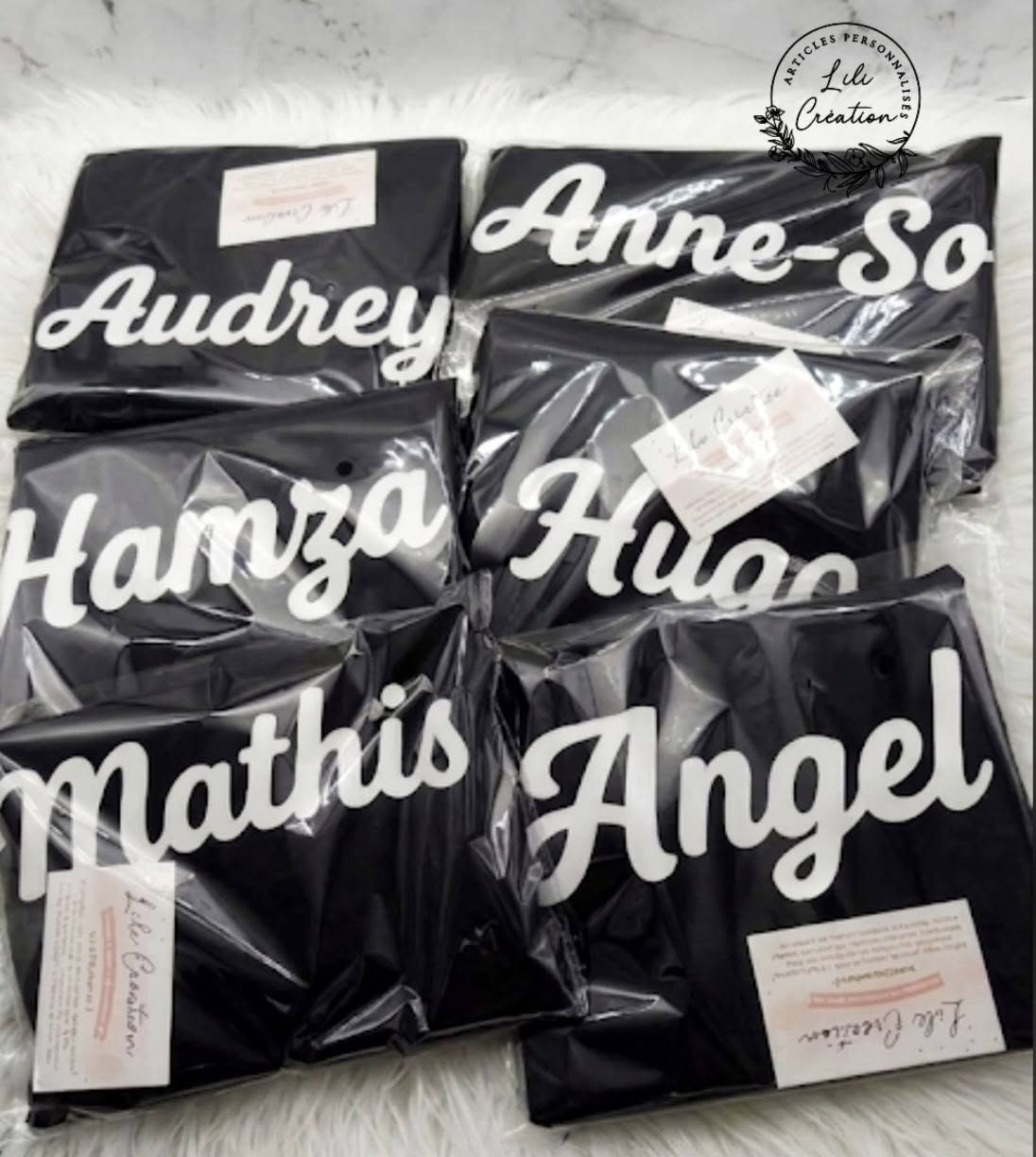 (Sur devis) T-shirts personnalisés