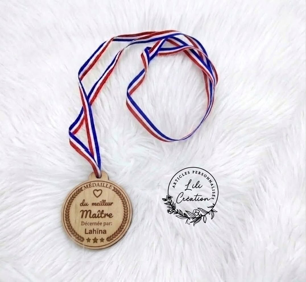 Une médaille pour les personnes qui comptent ! ❤️