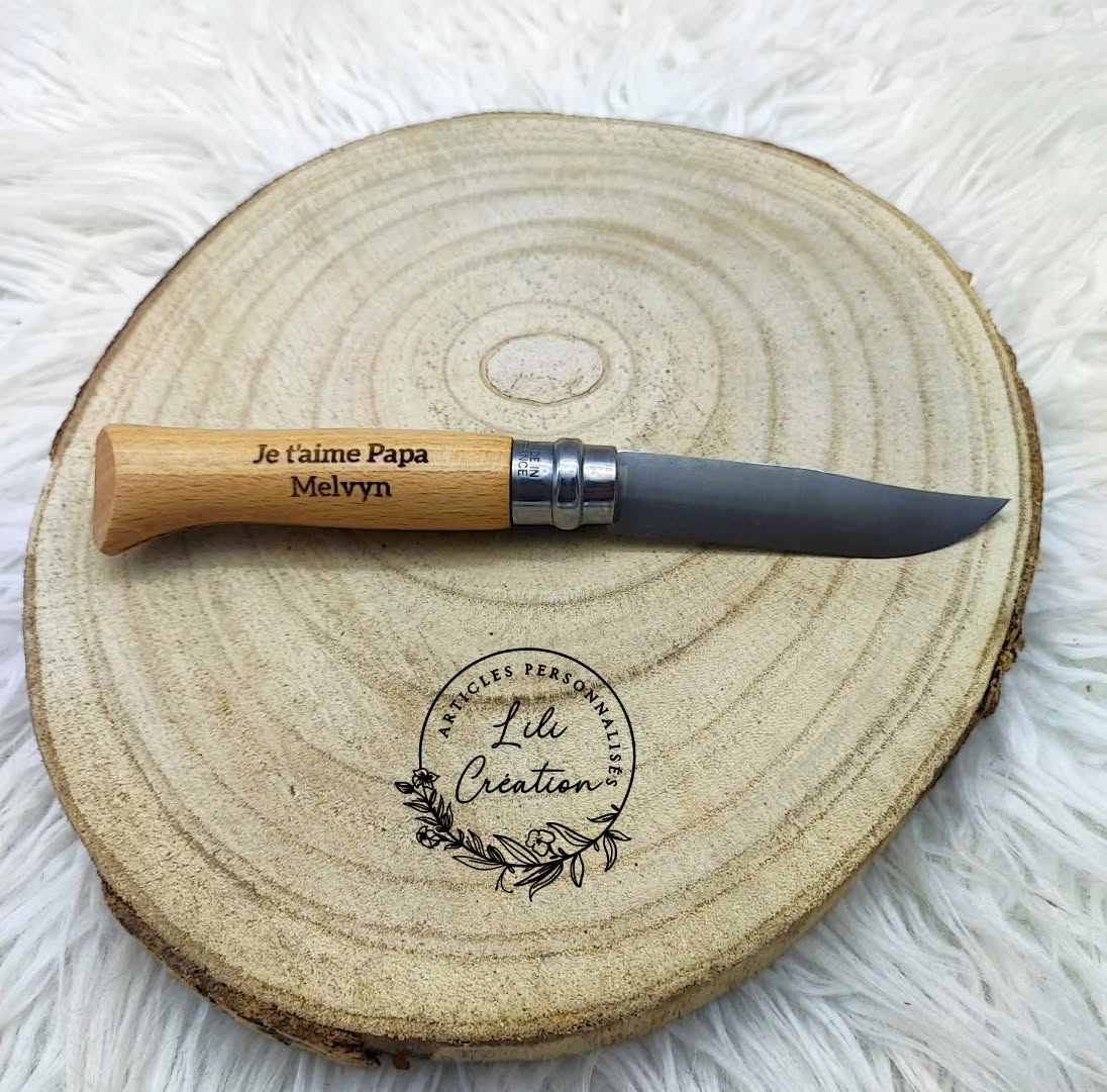 Couteau Opinel personnalisé