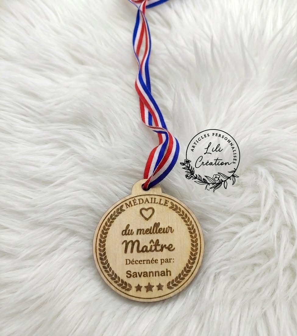 Une médaille pour les personnes qui comptent ! ❤️