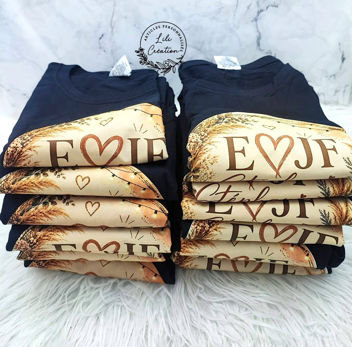 (Sur devis) T-shirts personnalisés