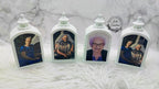 Lanterne blanche commémorative personnalisée