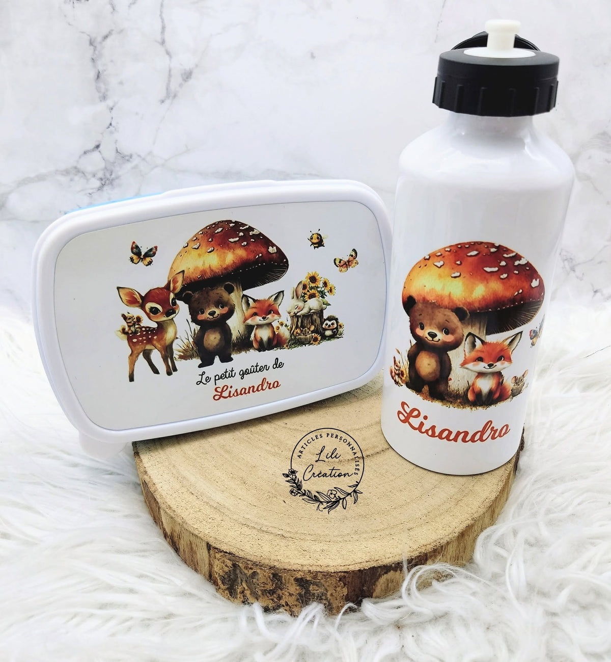 Kit rentrée scolaire, thème : Animaux de la forêt