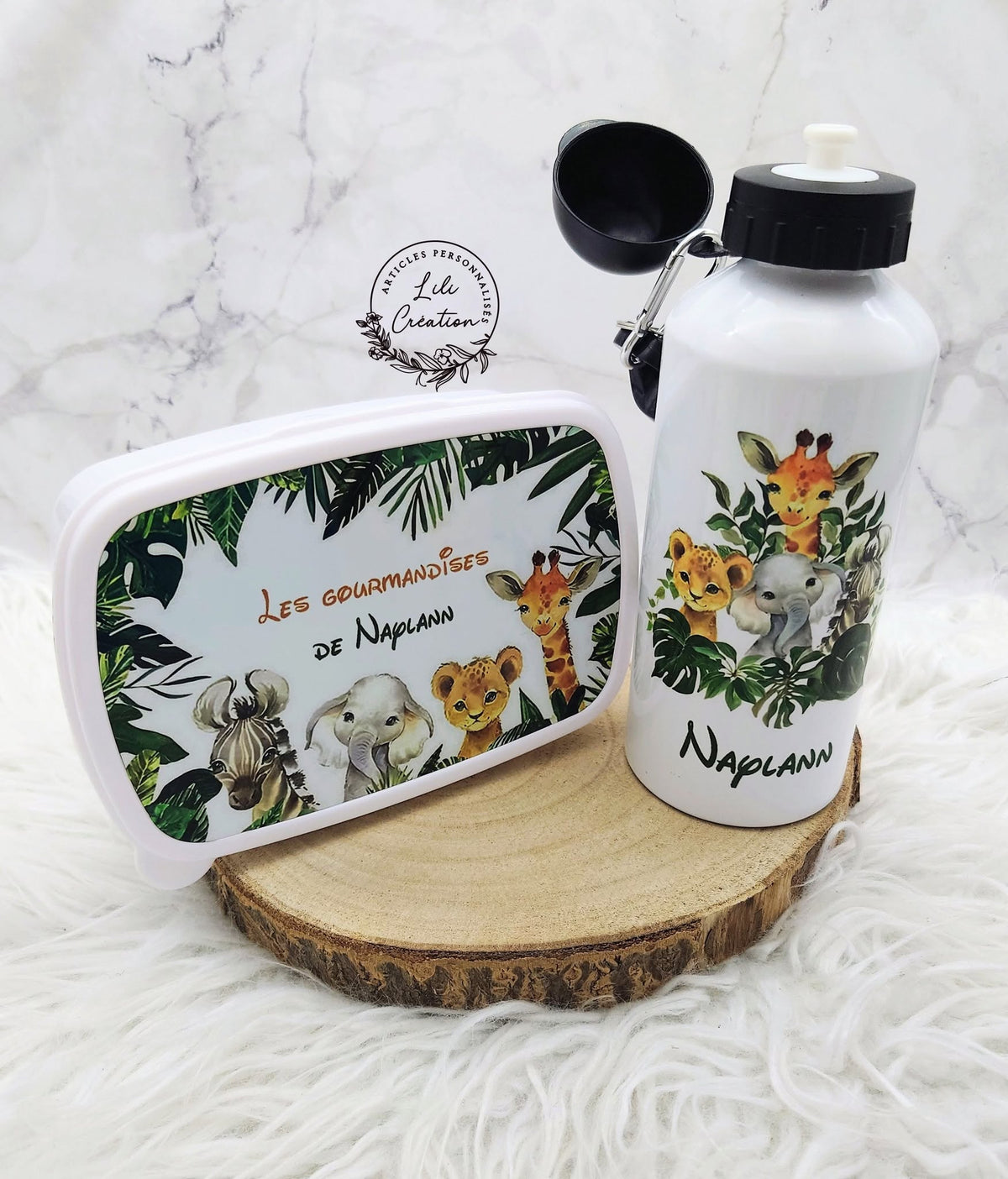 Kit rentrée scolaire, thème : Jungle