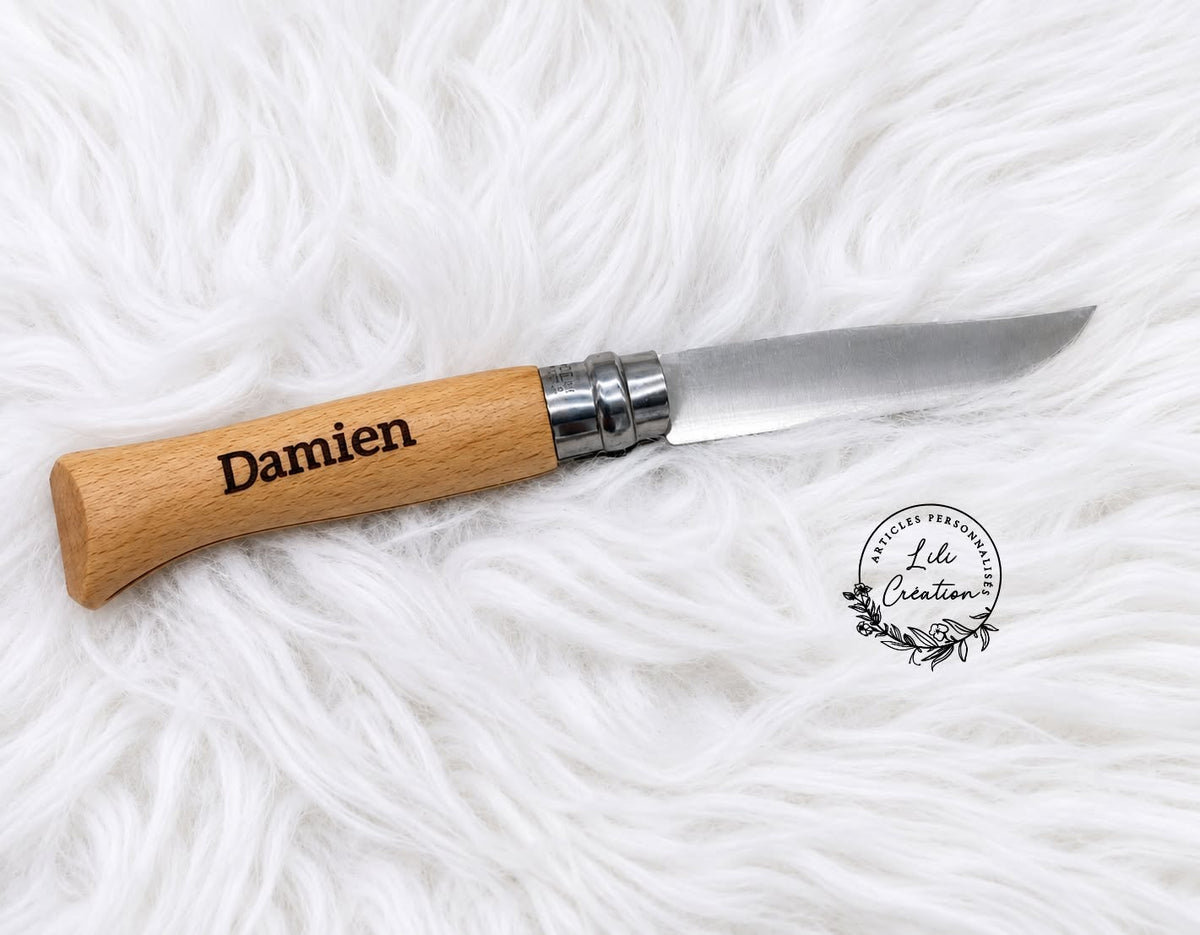 Couteau Opinel personnalisé