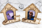 Cadre niche de chien