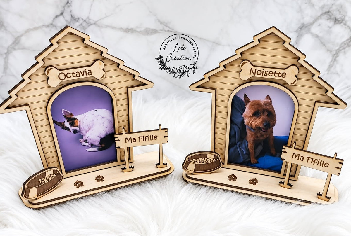 Cadre niche de chien