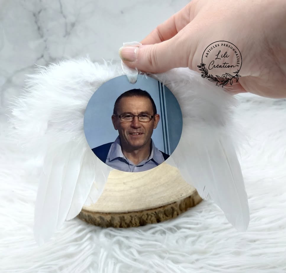 Boules de Noël avec Ailes d'Ange