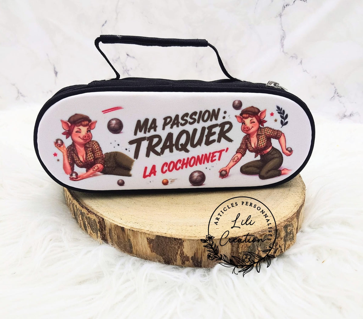 Sacoches de rangement pour boules de pétanque - 3 modèles au choix