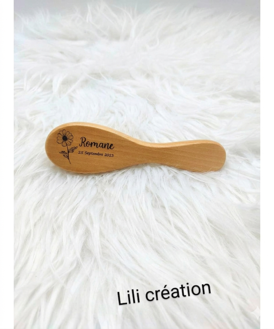 Brosse bébé personnalisée