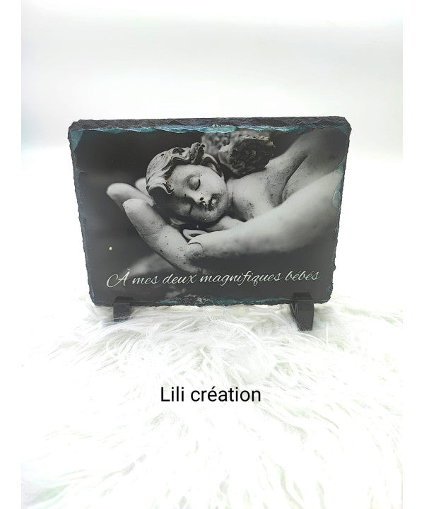 Plaque commémorative – Ange noir