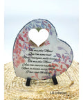 Plaque commémorative – Branchages roses