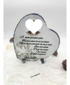 Plaque commémorative – Colombe vert olive