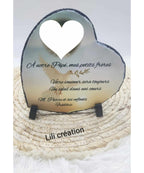 Plaque commémorative – Colombe en vol