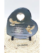 Plaque commémorative – Deux colombes