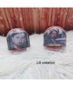 Boule à neige cœurs personnalisée – Un souvenir magique à offrir