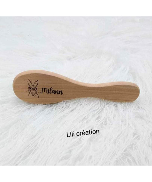 Brosse bébé personnalisée