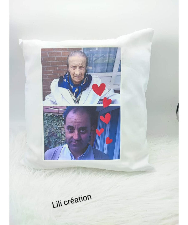 Coussin à personnaliser selon vos envies