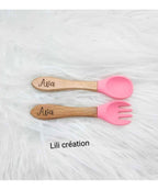 Couverts personnalisables pour bébé - Des premiers repas tout en douceur… et en style !