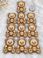 Invitations, remerciements ou faire-part de naissance Oursons