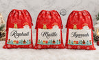 Hotte de Noël personnalisée – Magie garantie sous le sapin !