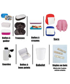 Kit rentrée scolaire, thème : Chat