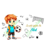 Kit rentrée scolaire, thème : Foot enfant