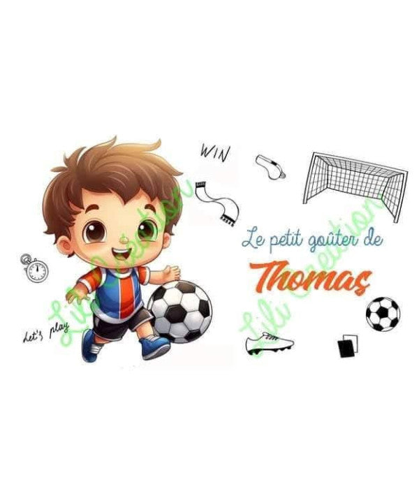 Kit rentrée scolaire, thème : Foot enfant
