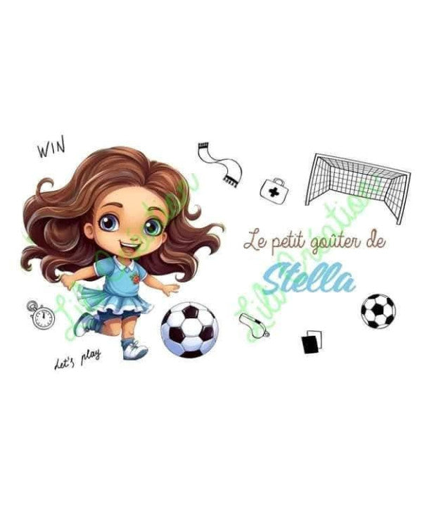 Kit rentrée scolaire, thème : Foot enfant