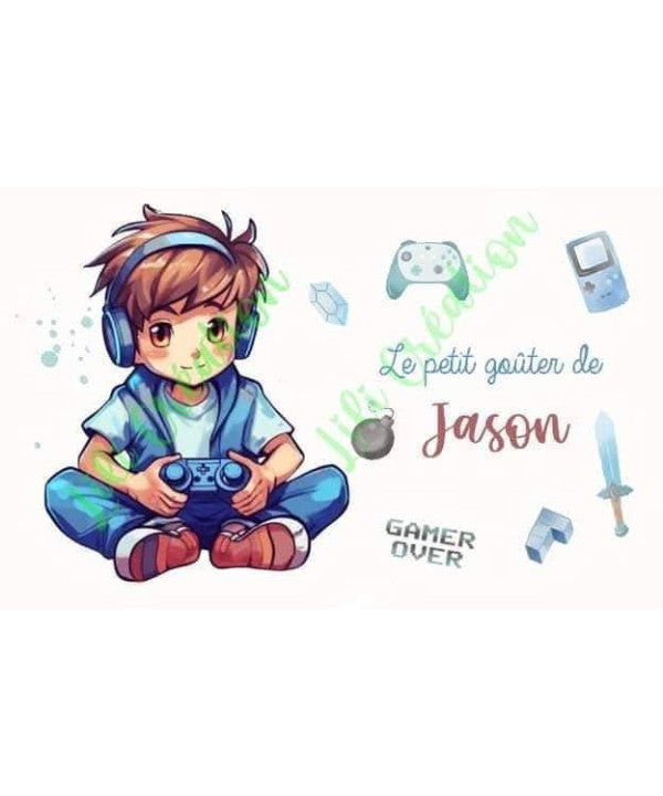 Kit rentrée scolaire, thème : Gamer
