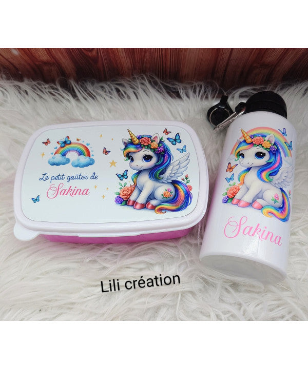 Kit rentrée scolaire, thème : Licorne 2