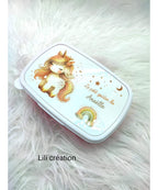 Kit rentrée scolaire, thème : Licorne arc en ciel