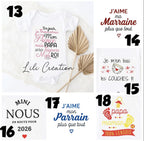 Body personnalisé - Plusieurs modèles disponibles