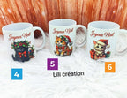 🎄 Mugs de Noël "Joyeux Noël" - Collection Chats Adorables 🎄