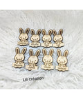 Marques places Lapins kawaii