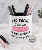 Pot à crayons personnalisé
